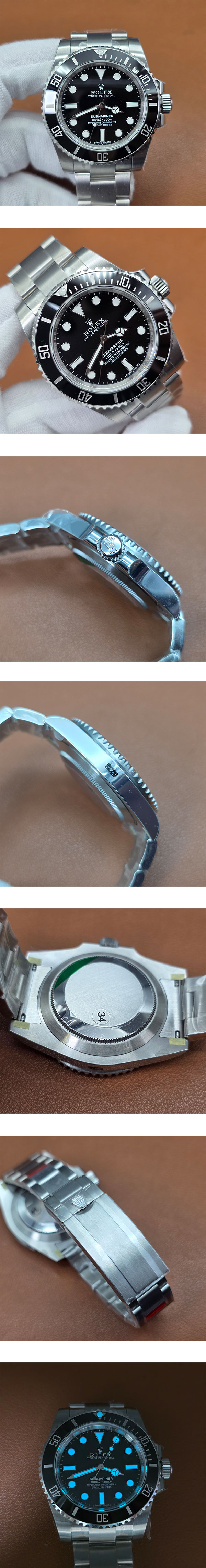 【VS製最新入荷】ロレックスコピー時計 サブマリーナー 114060-97200 ブラック